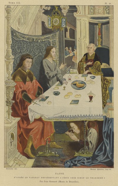 Tablecloth by Jan Gossaert